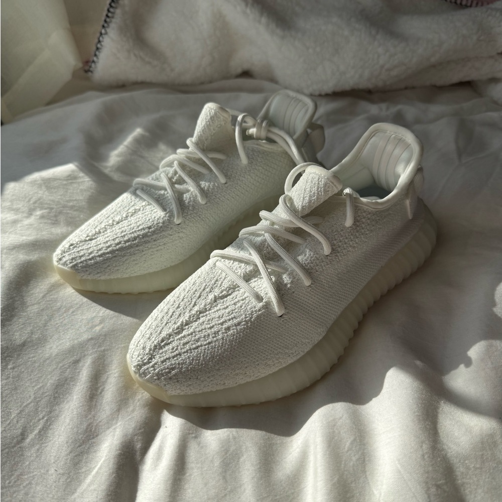 New White Yeezy Adidas Boost 350
